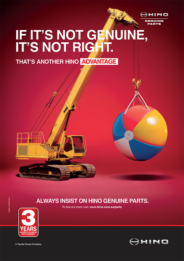 Genuine Parts - Crane - A1 Poster (Bundle of 5)