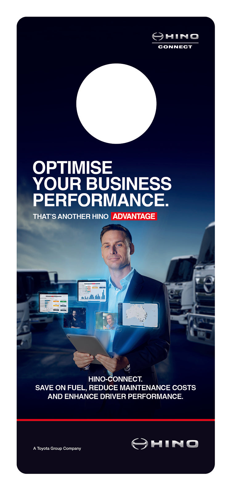 Hino-Connect - Mirror Hanger (Pack of 10)