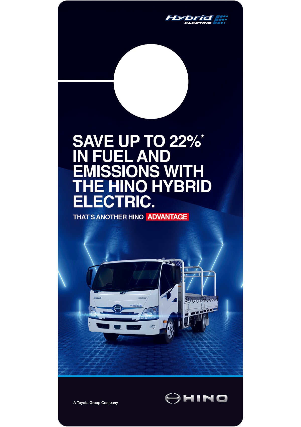 Hybrid Electric - Fuel Savings & Emissions Reductions - Mirror Hanger (Pack of 10)