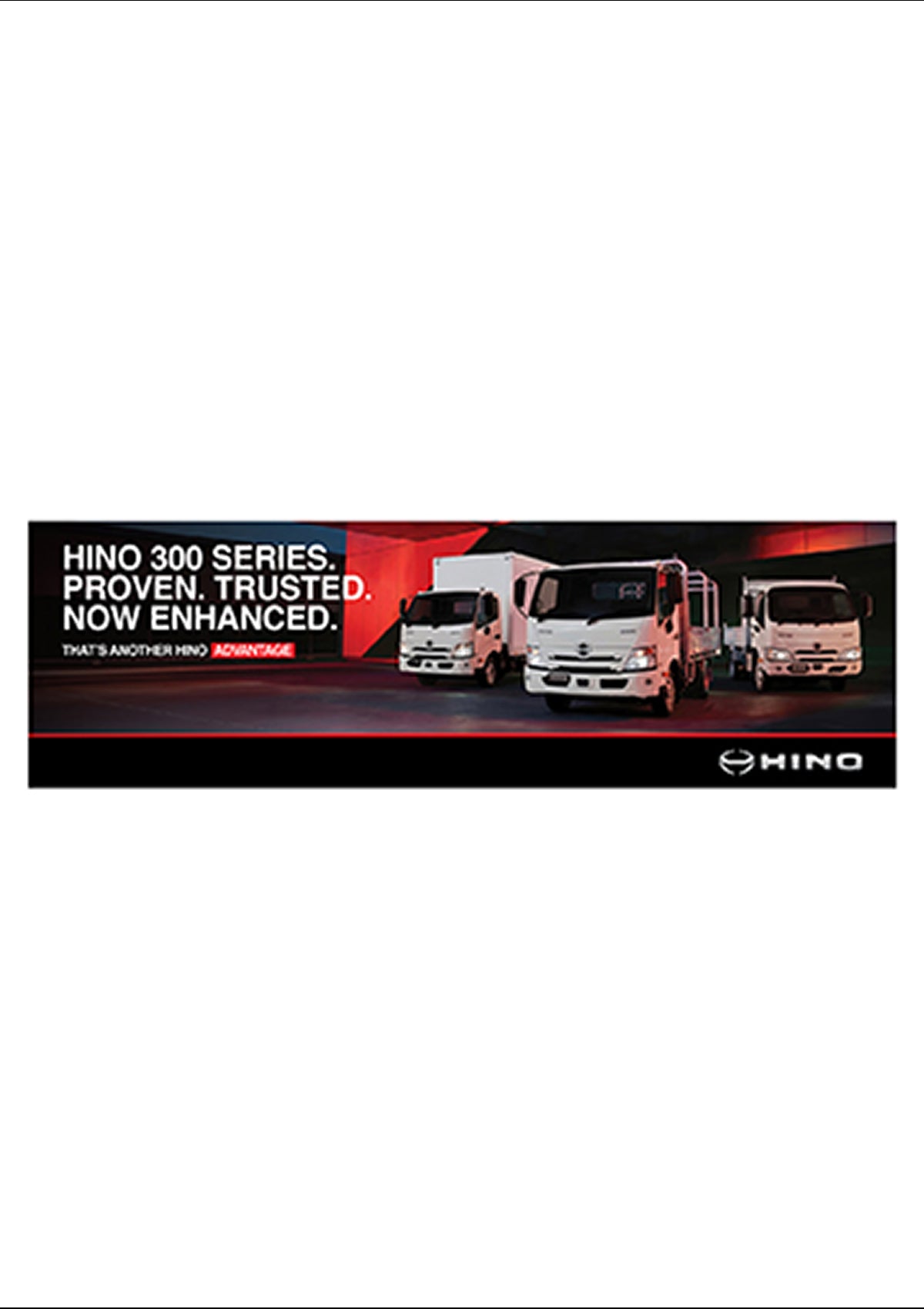 Enhanced 300 Series - Windscreen Banner (Bundle of 5)