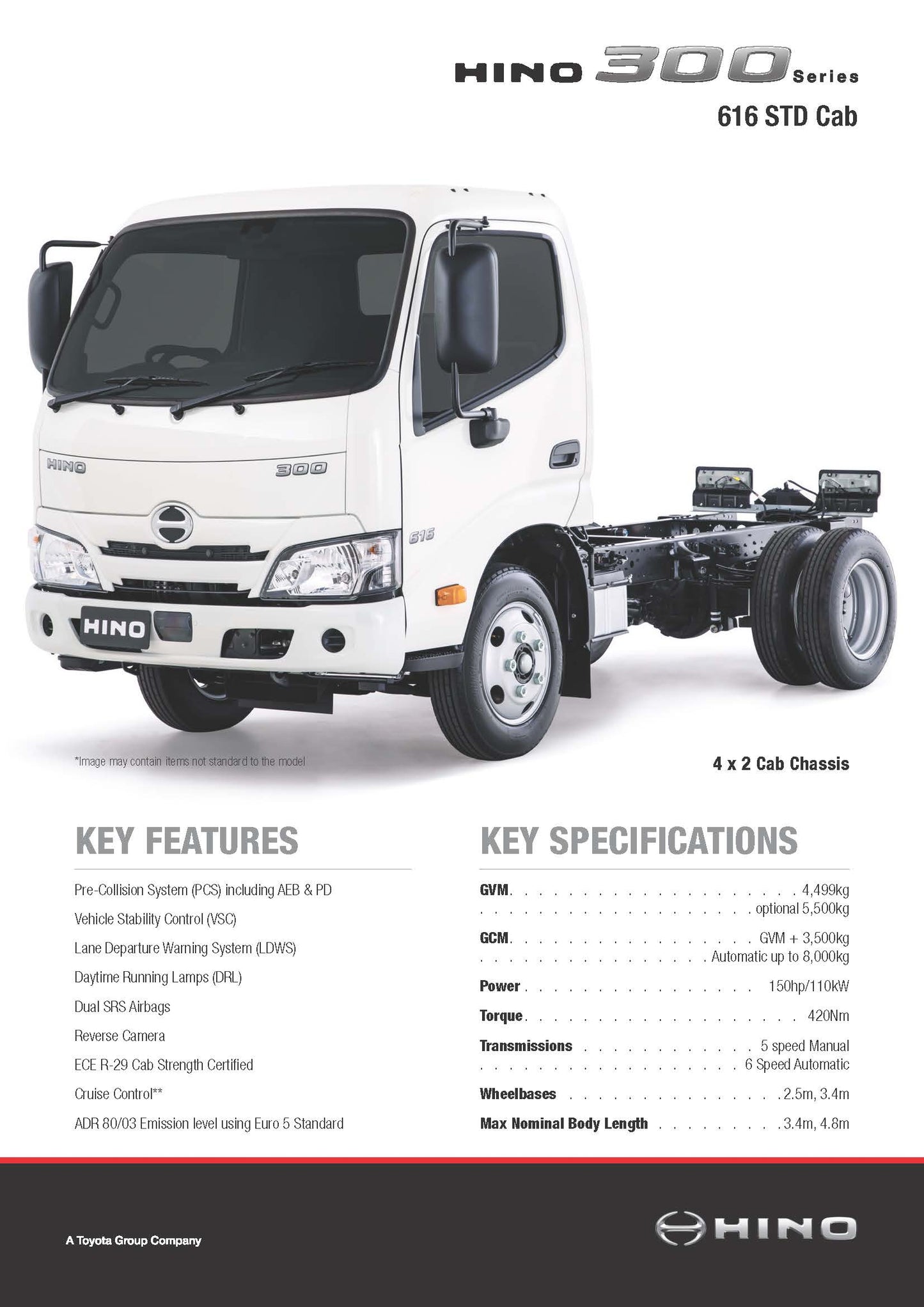 300 Series 616 STD Cab (Pack of 10)