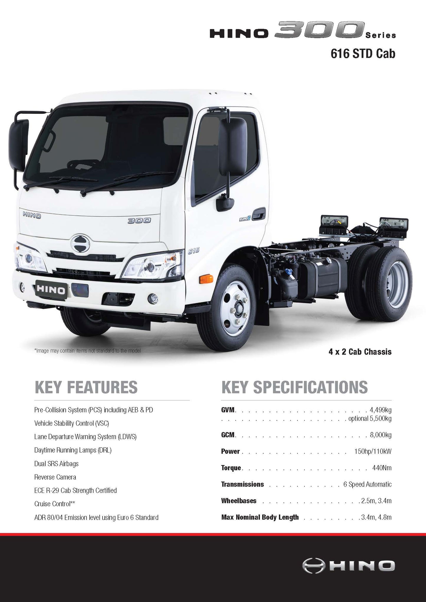 300 Series 616 STD Cab (Pack of 10)