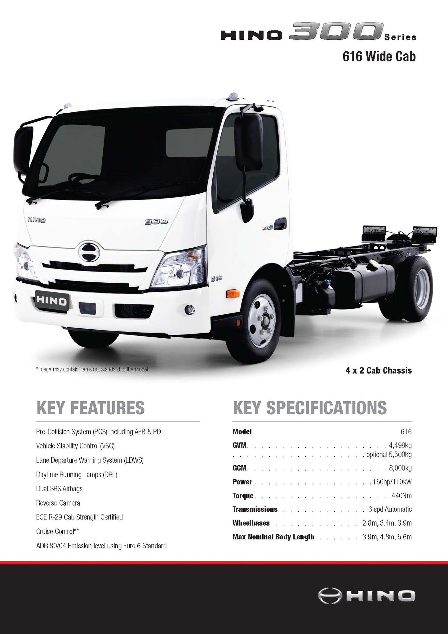 300 Series Wide Cab 616 (Pack of 10)