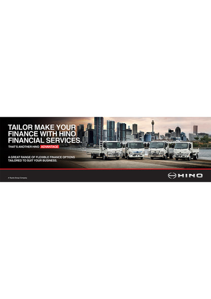 Hino Finance - Windscreen Banner (Bundle of 5)
