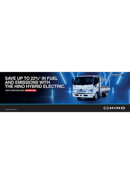 Hybrid Electric - Fuel Savings & Emissions Reductions - Windscreen Banner (Bundle of 5)