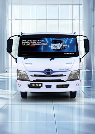 Hybrid Electric - Fuel Savings & Emissions Reductions - Windscreen Banner (Bundle of 5)