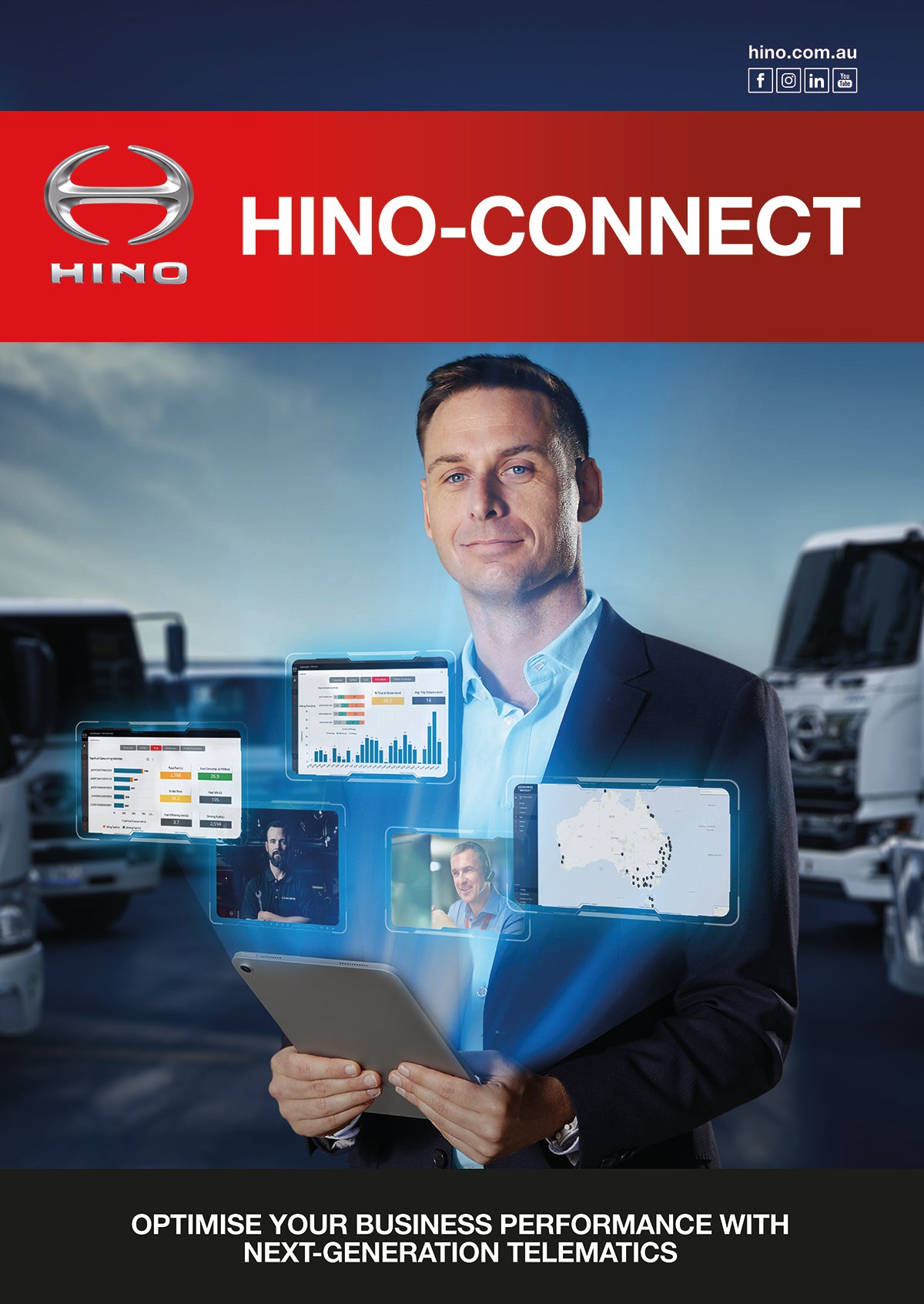 Hino-Connect Brochure (Pack of 10)