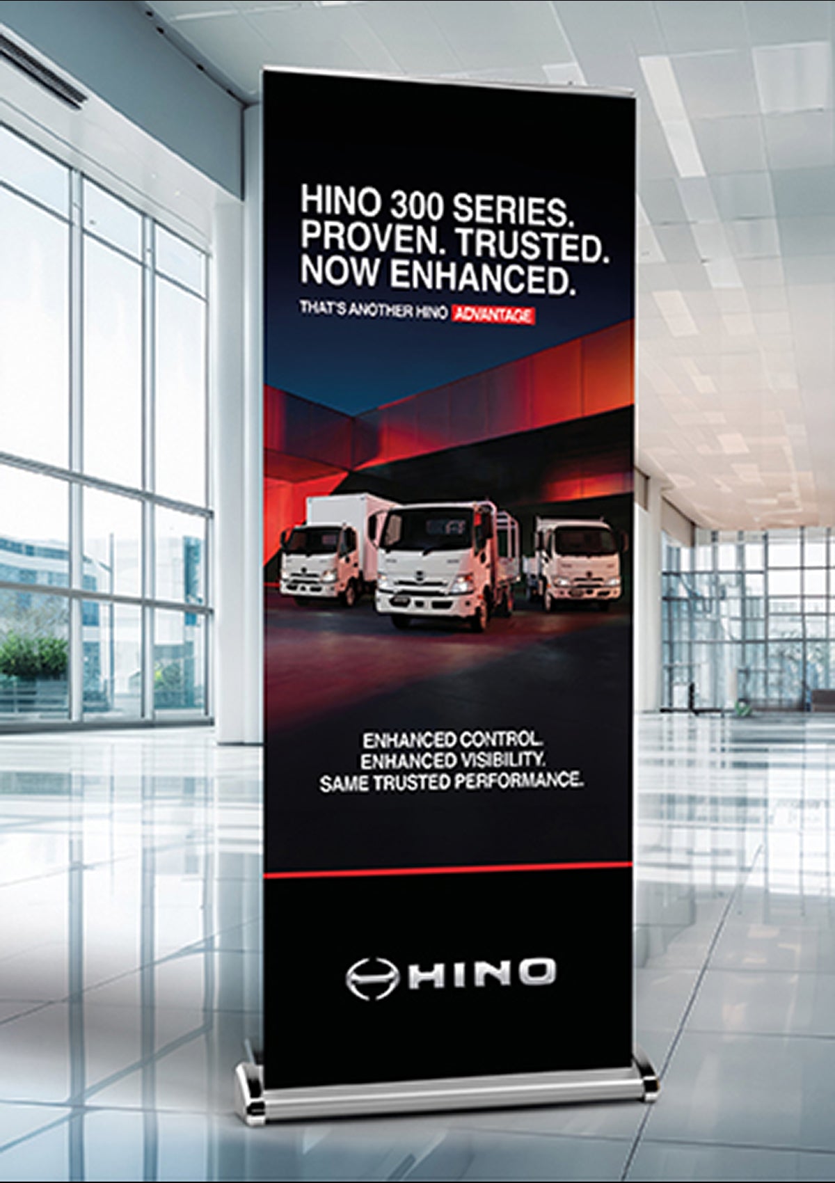 Enhanced 300 Series - Pull Up Banner