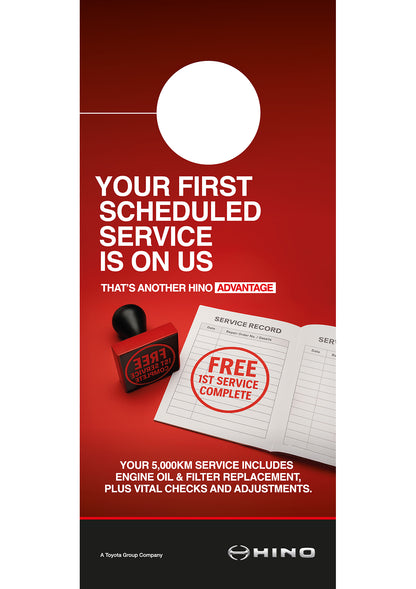 Free First Service Mirror Hanger (Pack of 10)