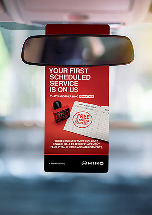 Free First Service Mirror Hanger (Pack of 10)