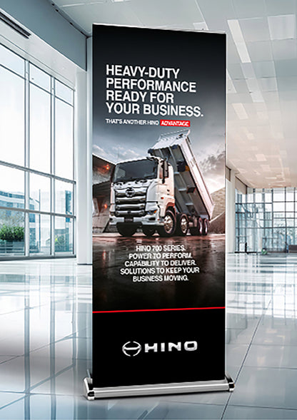 700 Series - Heavy Duty Performance - Pull Up Banner