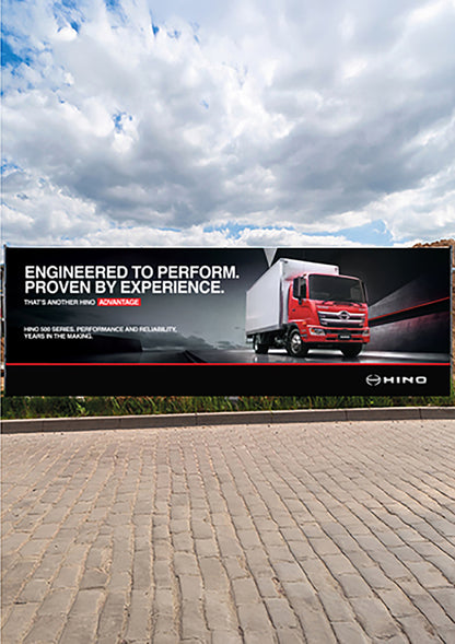 500 Series - Range - Mesh Fence Banner