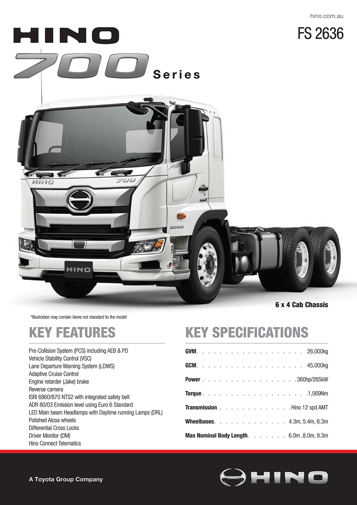 700 Series FS2636 (Pack of 10)