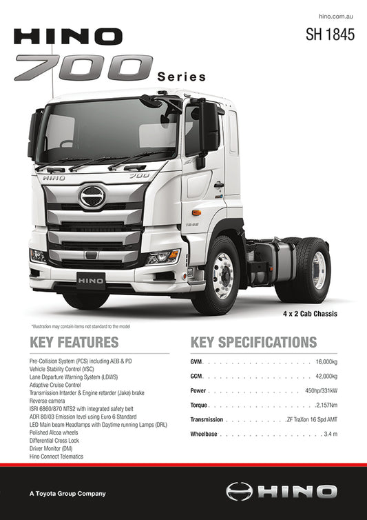 700 Series SH1845 (Pack of 10)