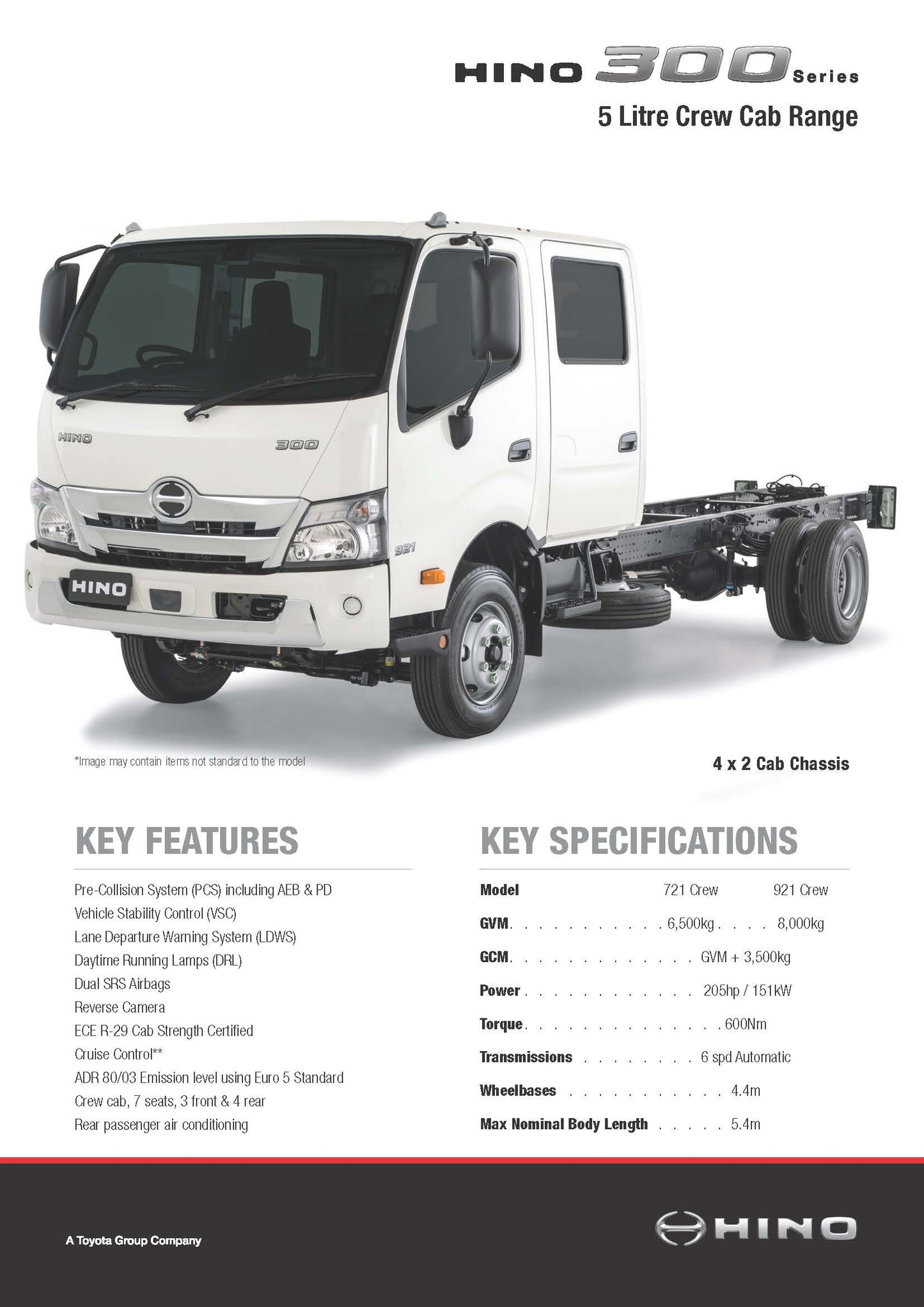 300 Series Crew Cab Range 5L (Pack of 10)