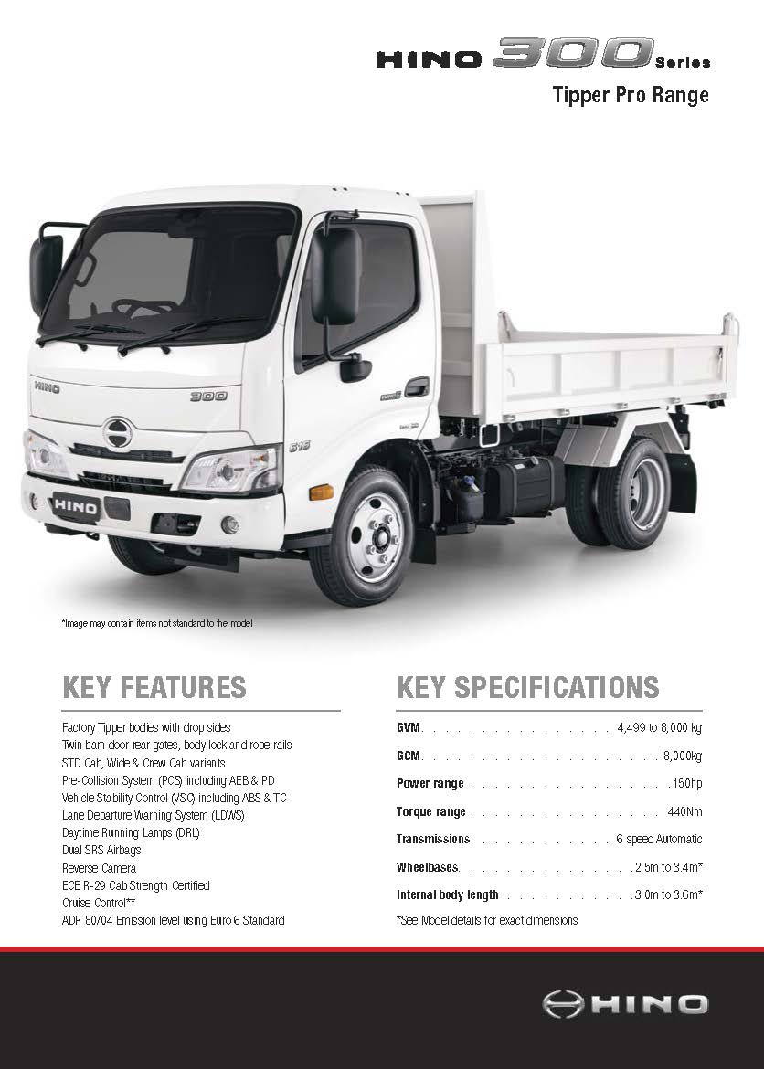 300 Series BUILT TO GO TIPPER PRO RANGE (Pack of 10)