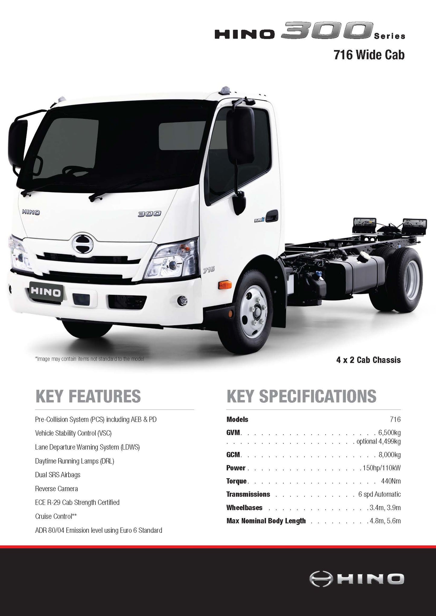 300 Series Wide Cab 716 (Pack of 10)
