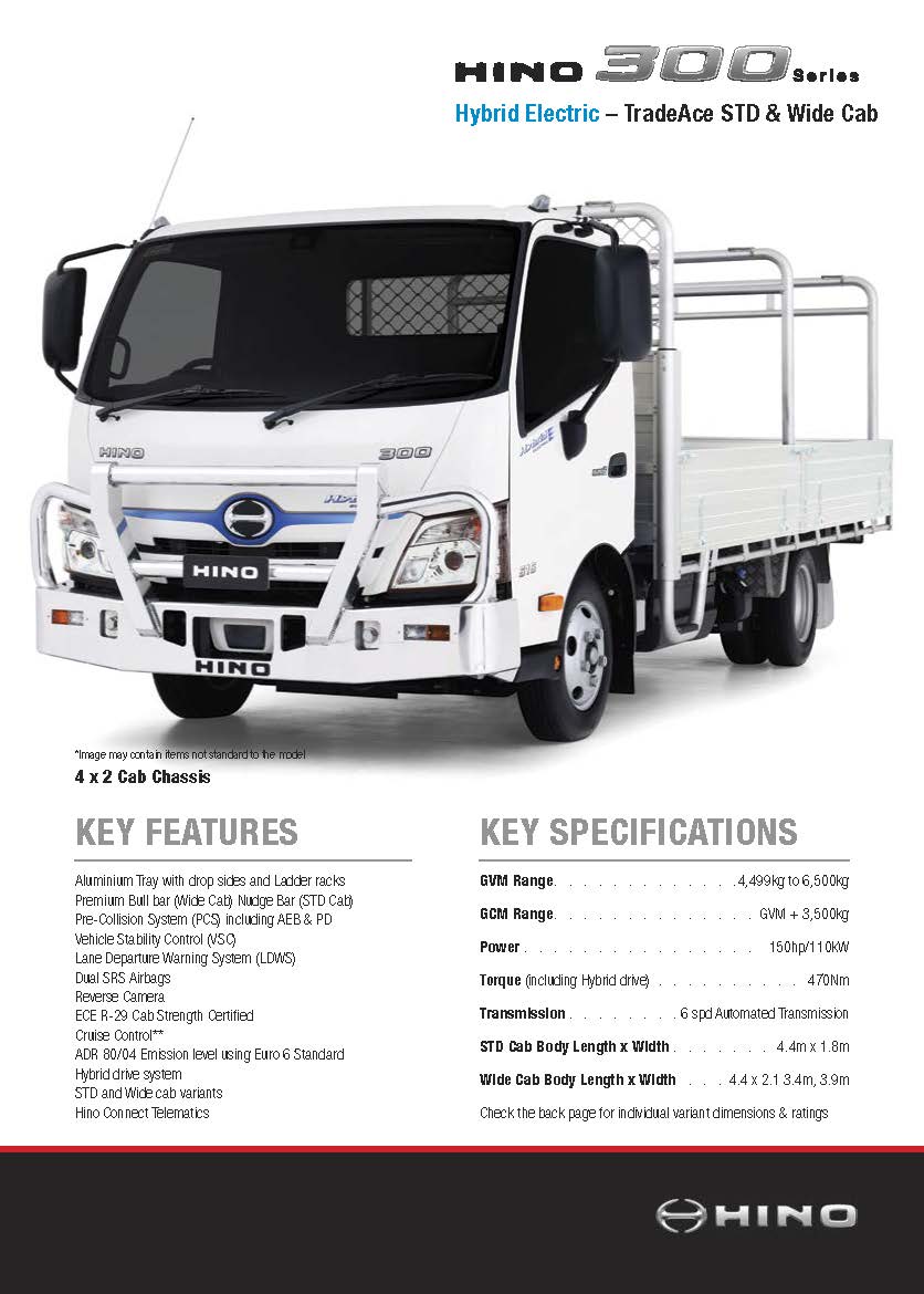 300 Series HYBRID ELECTRIC TRADEACE RANGE (Pack of 10).