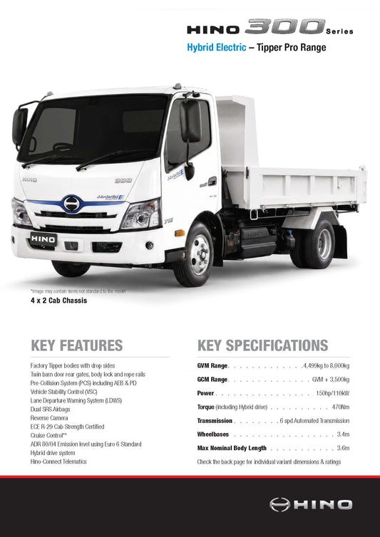300 Series HYBRID ELECTRIC TIPPER PRO RANGE (Pack of 10).