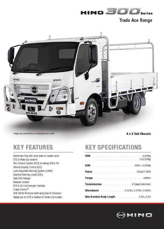 300 Series BUILT TO GO TRADEACE RANGE (Pack of 10)