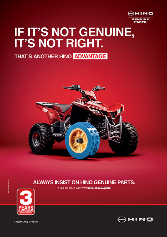 Genuine Parts - Quadbike - A1 Poster (Bundle of 5)