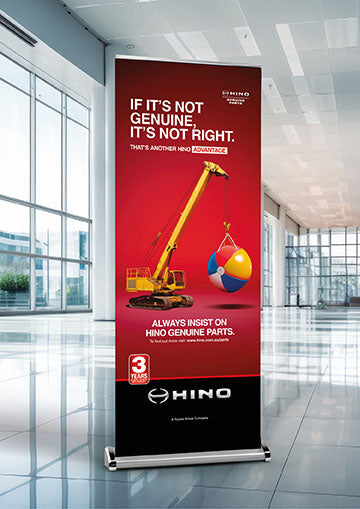 Genuine Parts - Crane - Pull Up Banner