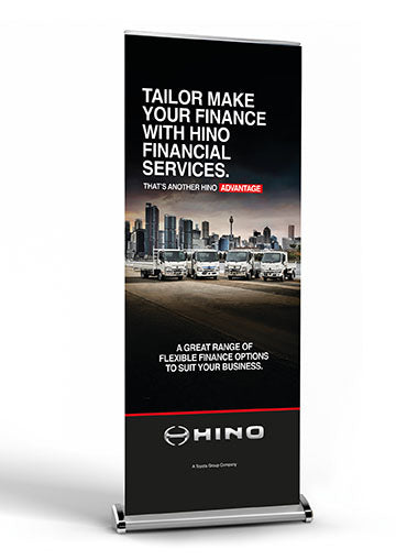 Hino Finance - Pull Up Banner