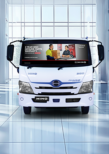 3 Years Parts Warranty - Windscreen Banner (Bundle of 5)