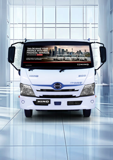 Hino Finance - Windscreen Banner (Bundle of 5)