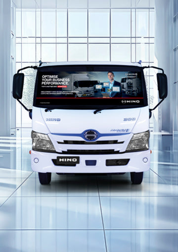 Hino-Connect - Windscreen Banner (Bundle of 5)